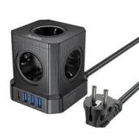 Hoco_NS8_Power_Cube_Stekkerdoos___5_stopcontacten__3x_USB_A__1x_USB_C_voor_snelladen