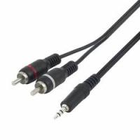 Jack___Tulp_2_5_meter_3_5_mm_Jack_stereo___2_x_Tulp_male