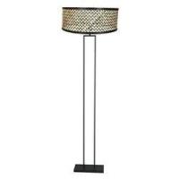 Zwarte_staande_lamp_Stang_3845ZW_met_E27_fitting_en_naturel_met_zwart_bamboe_kap