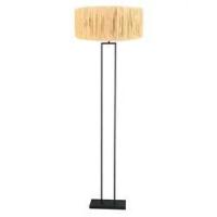 Zwarte_staande_lamp_Stang_3846ZW_met_E27_fitting_en_naturelkleurige_gras_kap
