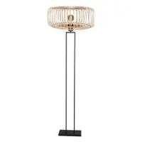 Zwarte_staande_lamp_Stang_4157ZW_met_E27_fitting_en_naturelkleurige_bamboe_kap