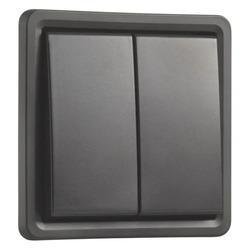 Serieschakelaar_Inbouw_Zwart